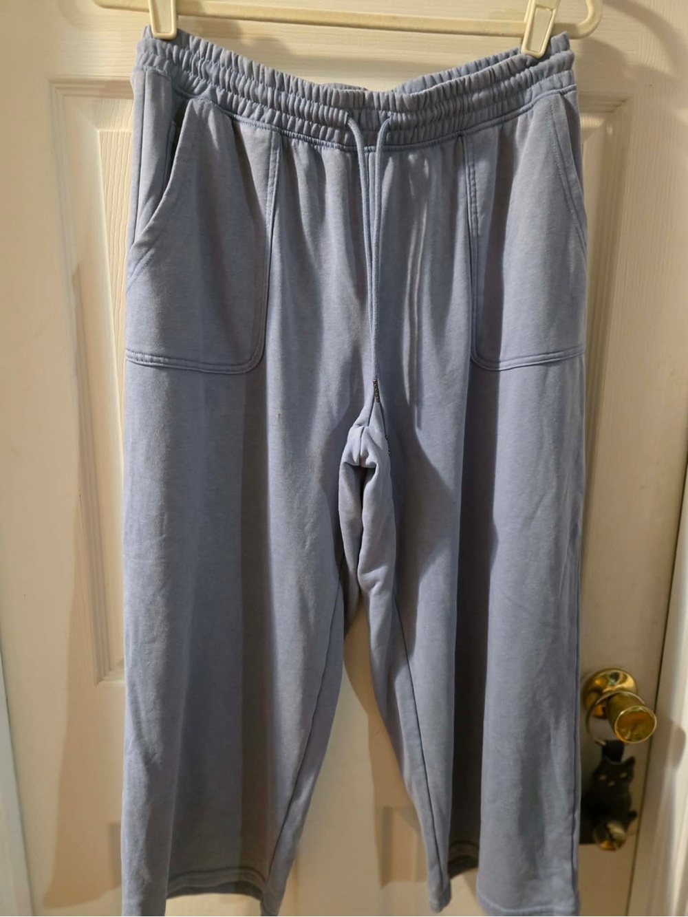 RBX Light Blue Relaxed Sweatpants with Drawstring Waist